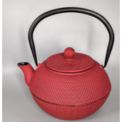 Summer P., żeliwny czajniczek z zaparzaczem, 1200ml