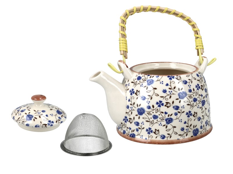 Santai, ceramiczny czajnik z zaparzaczem-sitkiem, 800ml