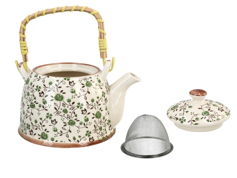 Santai, ceramiczny czajnik z zaparzaczem-sitkiem, 800ml