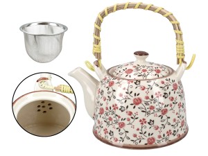 Santai, ceramiczny czajnik z zaparzaczem-sitkiem, 800ml