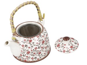 Santai, ceramiczny czajnik z zaparzaczem-sitkiem, 800ml