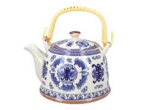 Santai, ceramiczny czajnik z zaparzaczem-sitkiem, 900ml