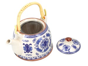 Santai, ceramiczny czajnik z zaparzaczem-sitkiem, 900ml
