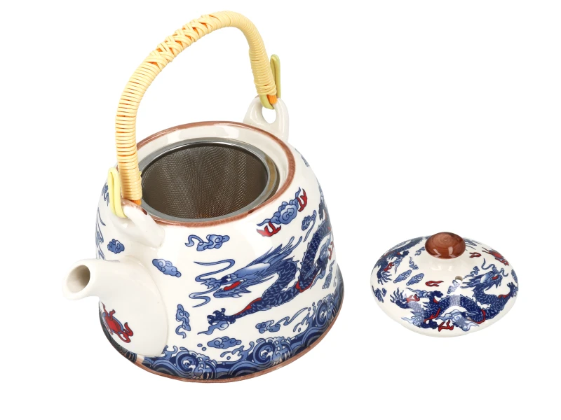 Santai, ceramiczny czajnik z zaparzaczem-sitkiem, 800ml