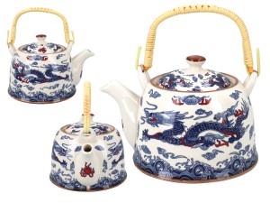 Santai, ceramiczny czajnik z zaparzaczem-sitkiem, 800ml