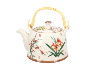 Santai, ceramiczny czajnik z zaparzaczem-sitkiem, 900ml