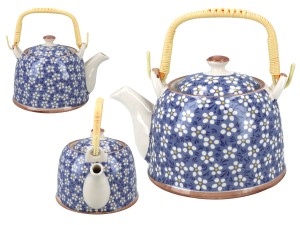 Santai, ceramiczny czajnik z zaparzaczem-sitkiem, 800ml