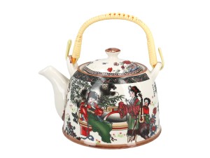 Santai, ceramiczny czajnik z zaparzaczem-sitkiem, 900ml