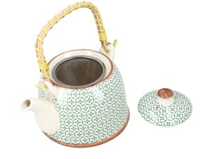 Santai, ceramiczny czajnik z zaparzaczem-sitkiem, 900ml