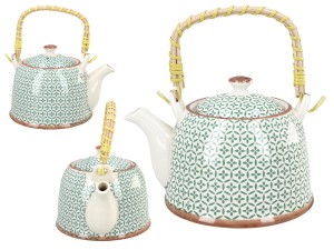 Santai, ceramiczny czajnik z zaparzaczem-sitkiem, 900ml