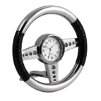 P4Y, metalowa miniaturka  z zegarkiem - KIEROWNICA