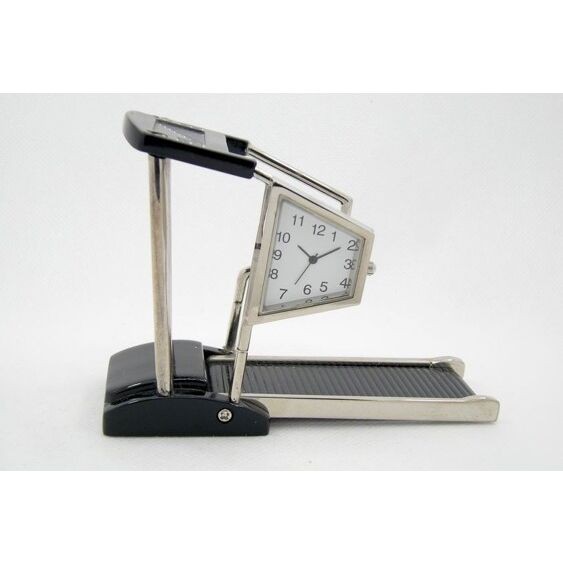 P4Y, metalowa miniaturka z zegarkiem - BIEŻNIA