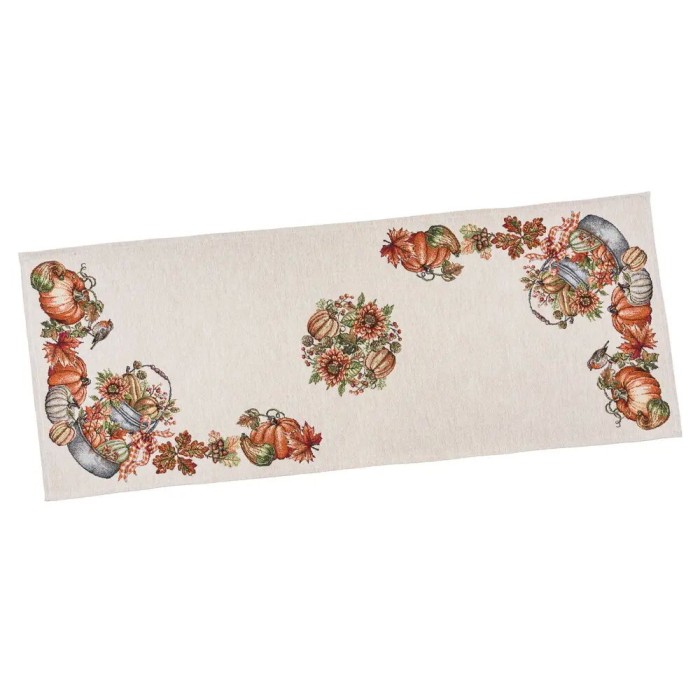 Bieżnik z tkaniny gobelinowej (tkany maszynowo) - RUNNER1223-37, 37x100 cm