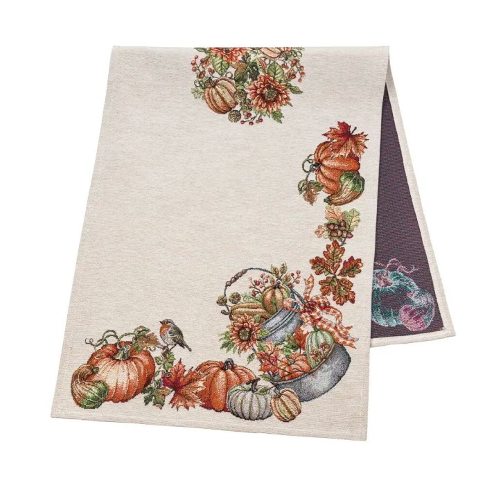 Bieżnik z tkaniny gobelinowej (tkany maszynowo) - RUNNER1223-37, 37x100 cm