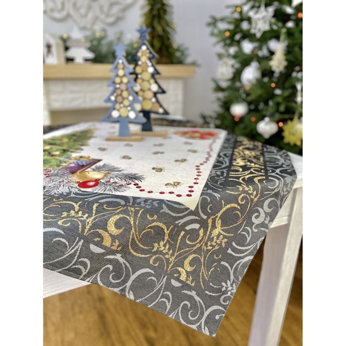 Obrus z tkaniny gobelinowej(tkany maszynowo) - RUNNER536G-100, 97x100 cm