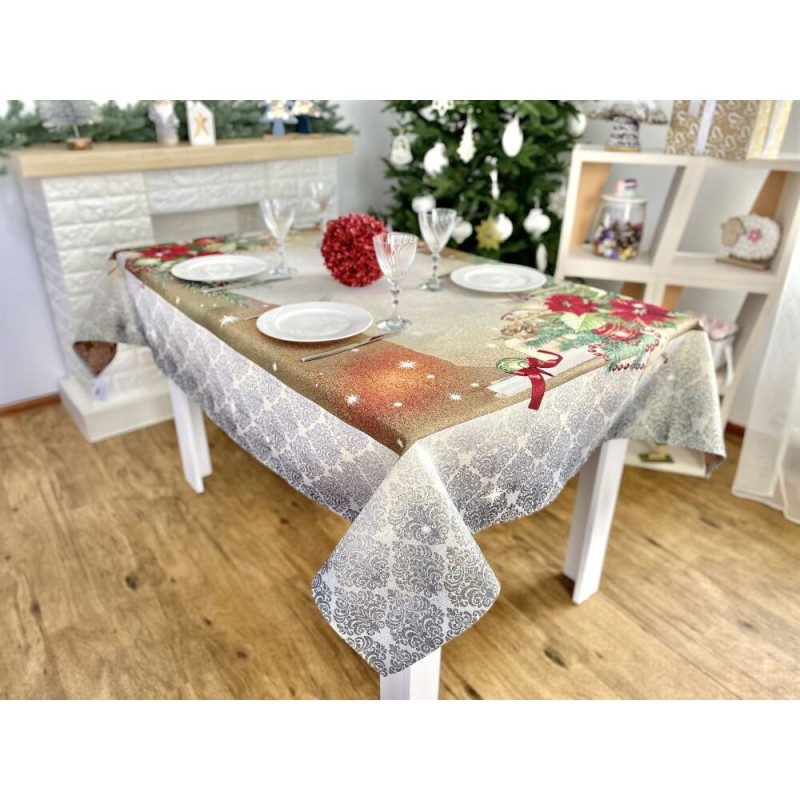 Obrus z tkaniny gobelinowej(tkany maszynowo) - RUNNER334G-240, 137x240 cm