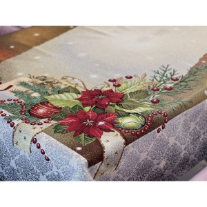 Obrus z tkaniny gobelinowej(tkany maszynowo) - RUNNER334G-240, 137x240 cm