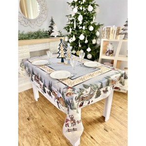 Obrus z tkaniny gobelinowej(tkany maszynowo) - RUNNER723-280 ,137x280 cm