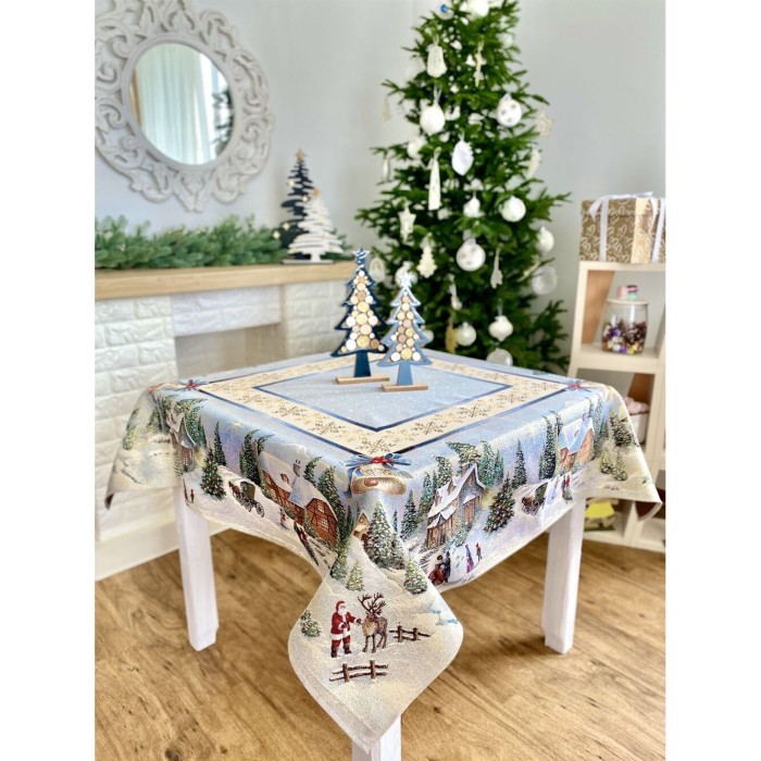 Obrus z tkaniny gobelinowej(tkany maszynowo) - RUNNER723-137, 137x137cm