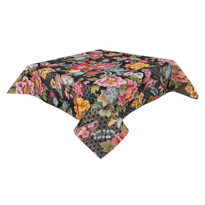 Obrus z tkaniny gobelinowej(tkany maszynowo) - JAPAN003, 137x137 cm