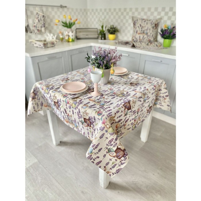 Obrus z tkaniny gobelinowej(tkany maszynowo) - EDEN1018B-100, 97x100 cm