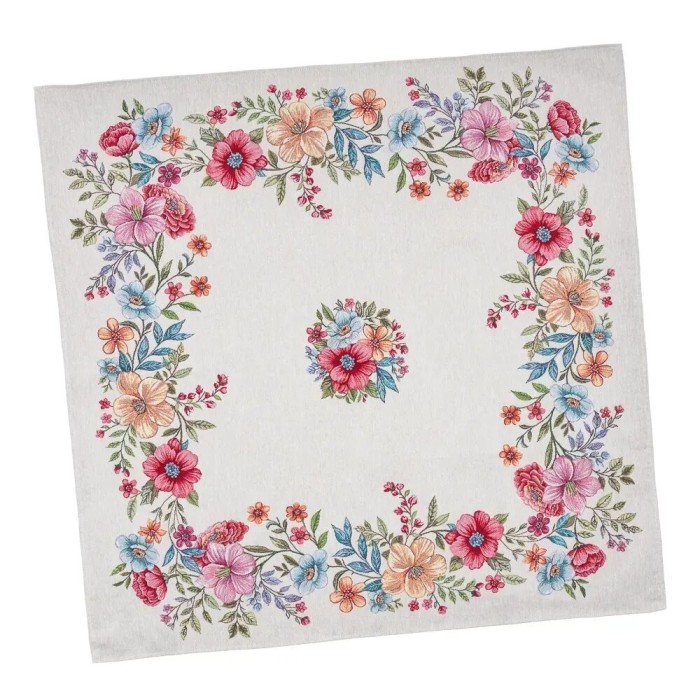 Obrus z tkaniny gobelinowej(tkany maszynowo) - RUNNER1413NA-180 137x180 cm