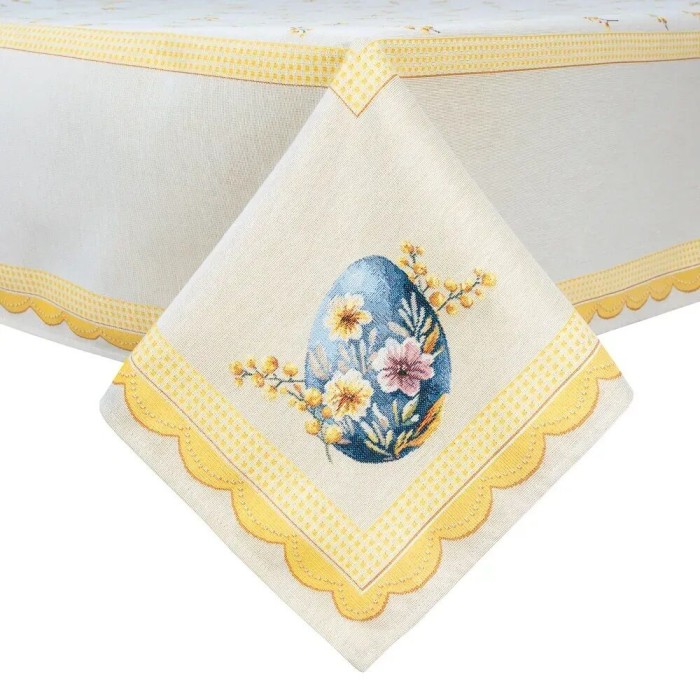 Obrus z tkaniny gobelinowej(tkany maszynowo) - DERLIN col.2-180 137x180 cm