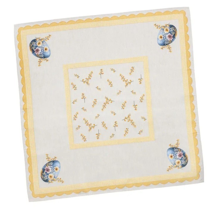 Obrus z tkaniny gobelinowej(tkany maszynowo) - DERLIN col.2-100 100x100 cm