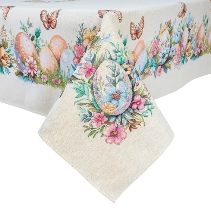 Obrus z tkaniny gobelinowej(tkany maszynowo) - RUNNER1417NA-240 137x240 cm