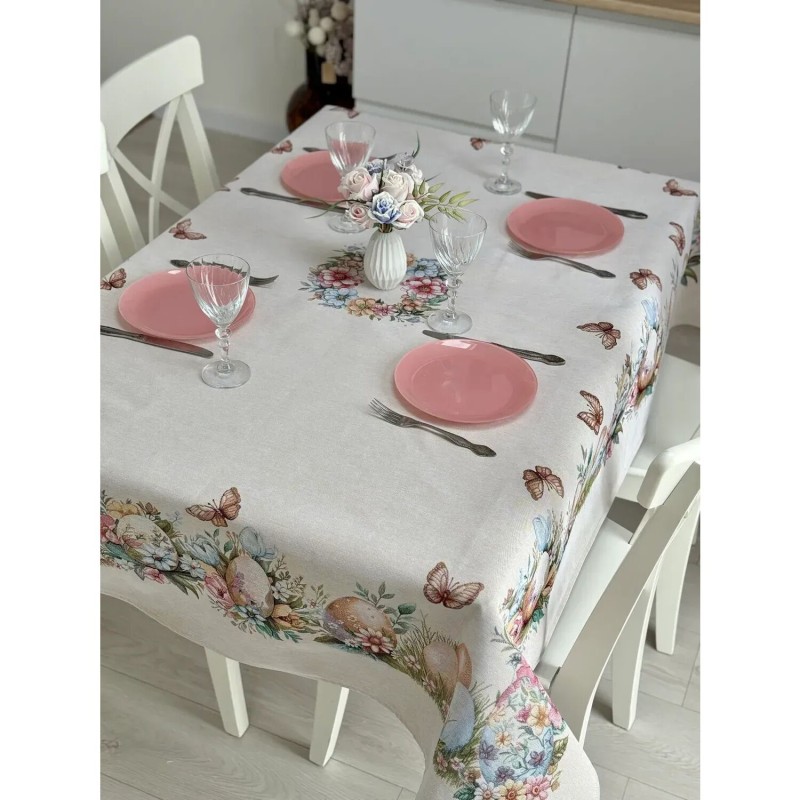 Obrus z tkaniny gobelinowej(tkany maszynowo) - RUNNER1417NA-180 137x180 cm