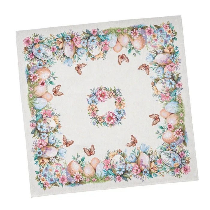 Obrus z tkaniny gobelinowej(tkany maszynowo) - RUNNER1417NA-100 100x100 cm