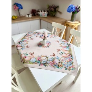 Obrus z tkaniny gobelinowej(tkany maszynowo) - RUNNER1417NA-100 100x100 cm