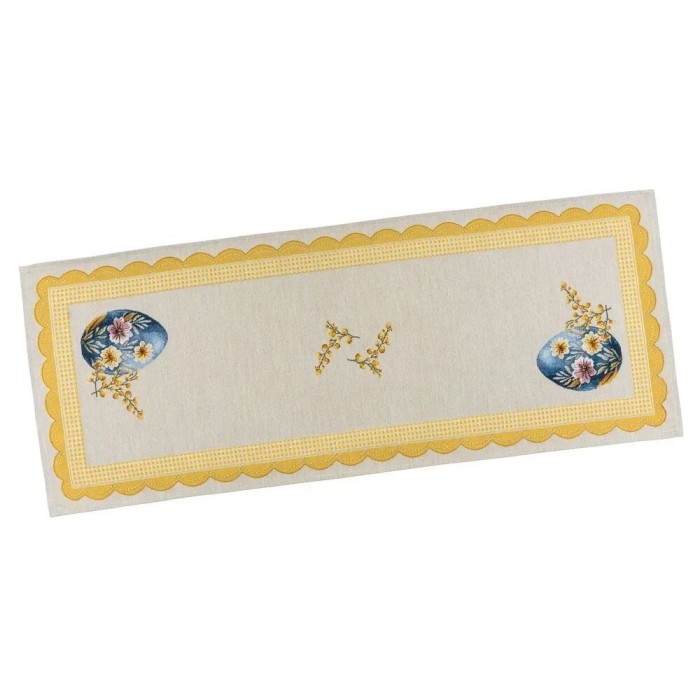 Bieżnik z tkaniny gobelinowej(tkany maszynowo) - DERLIN col.2-37 37x100 cm