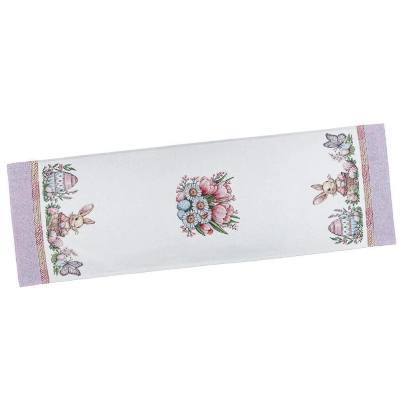 Bieżnik z tkaniny gobelinowej(tkany maszynowo) - G-35244-45 45x140 cm