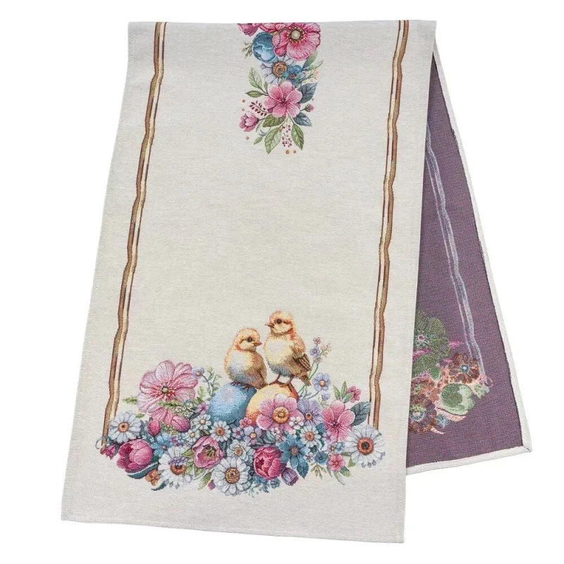 Bieżnik z tkaniny gobelinowej(tkany maszynowo) - RUNNER1415NA-45 45x140 cm