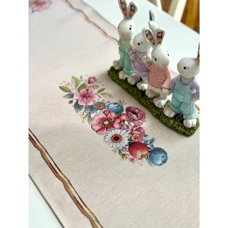 Bieżnik z tkaniny gobelinowej(tkany maszynowo) - RUNNER1415NA-45 45x140 cm