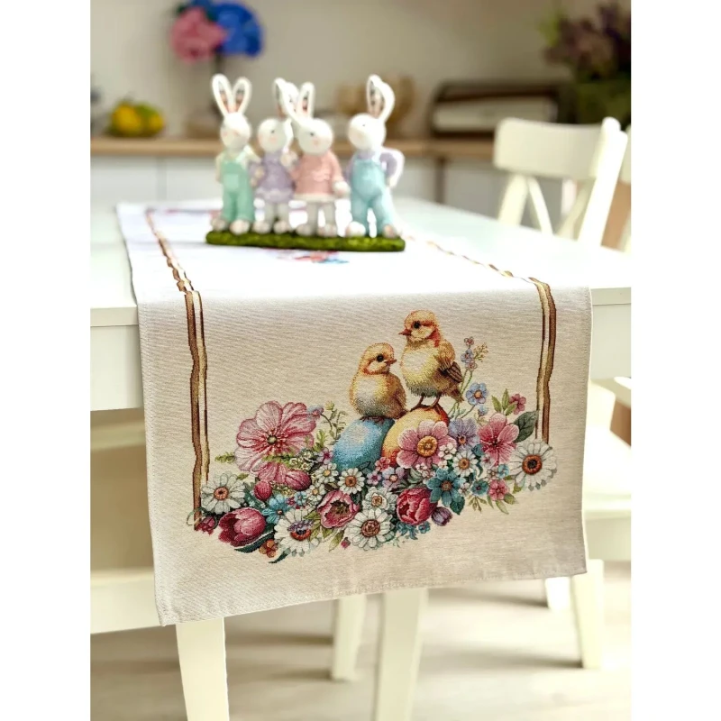 Bieżnik z tkaniny gobelinowej(tkany maszynowo) - RUNNER1415NA-45 45x140 cm