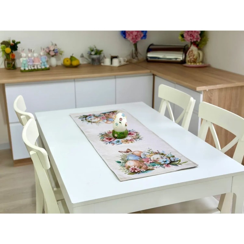 Bieżnik z tkaniny gobelinowej(tkany maszynowo) - RUNNER1417NA-45 45x140 cm