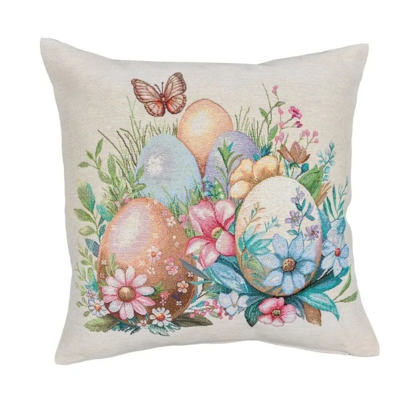 Poszewka na poduszkę z tkaniny gobelinowej(tkana maszynowo) - KISS1417NA, 45x45cm