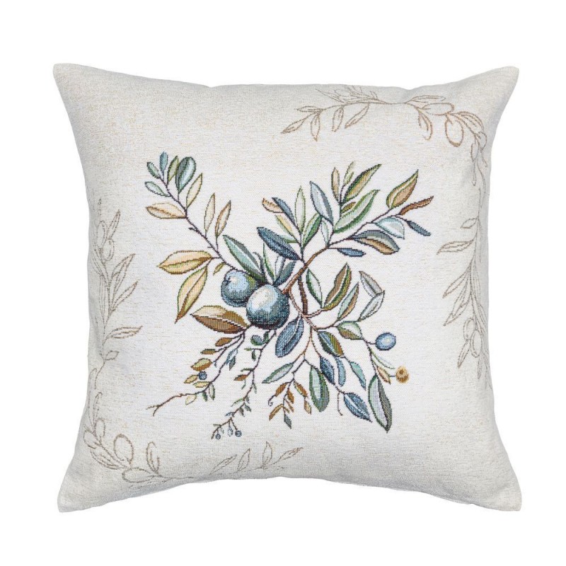 Poszewka na poduszkę z tkaniny gobelinowej(tkana maszynowo) - G-35099-NV CO1 45x45 cm