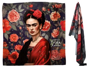 Carmani, apaszka z taminy - inspiracja FRIDĄ KAHLO
