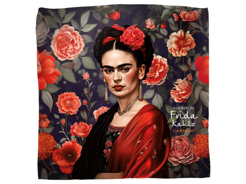 Carmani, apaszka z taminy - inspiracja FRIDĄ KAHLO