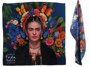 Carmani, apaszka z taminy - inspiracja FRIDĄ KAHLO