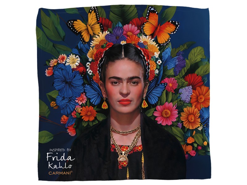 Carmani, apaszka z taminy - inspiracja FRIDĄ KAHLO