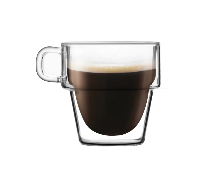 Komplet 6 szklanek do espresso z podwójną ścianką 150ml Senso 27435