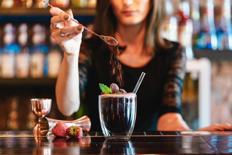 Zestaw 6 szklanek z podwójną ścianką 320ml ze słomkami VITA 26858