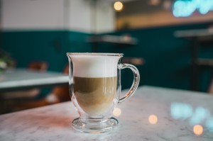 Zestaw 2 szklanek z podwójną ścianką do latte Amo 250 ml 26421