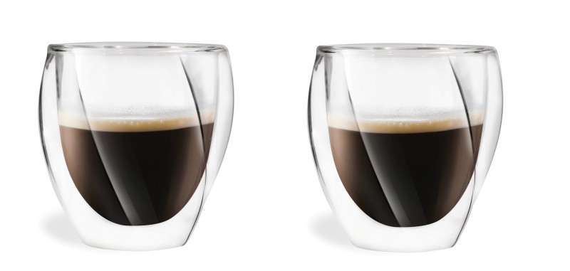 Zestaw 2 szklanek z podwójną ścianką Cristallo 250 ml 25486