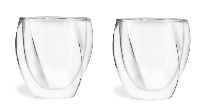 Zestaw 2 szklanek z podwójną ścianką Cristallo 250 ml 25486