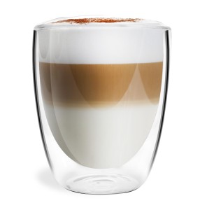 Zestaw 2 szklanek z podwójną ścianką Amo 320 ml 24144